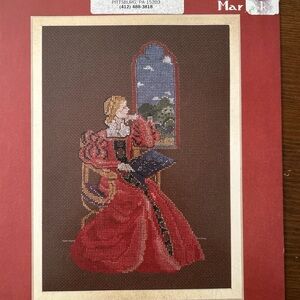 Mar Bek Serendipity Designs Italian Renaissance Woman Cross Stitch Pattern 1984